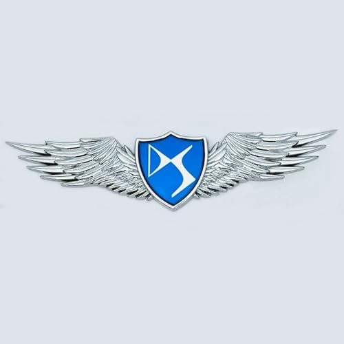 MINGFU Auto Emblem Aufkleber für DS 7 Crossback 2017-2022, Buchstaben Wort Emblem-Aufkleber Auto Sticker Logo Abzeichen Dekoration Aufkleber Zubehör,1 MINGFU Auto Emblem Aufkleber für DS 7 Crossback 2017-2022, Buchstaben Wort Emblem-Aufkleber Auto Sticker Logo Abzeichen Dekoration Aufkleber Zubehör,1 von MINGFU