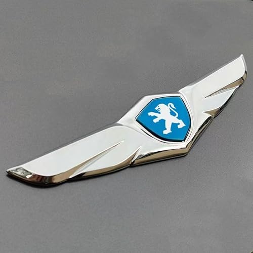 MINGFU Auto Emblem Aufkleber für Peugeot 508 II SW 2018-2023 2023-, Buchstaben Wort Emblem-Aufkleber Auto Sticker Logo Abzeichen Dekoration Aufkleber Zubehör,Blue MINGFU Auto Emblem Aufkleber für Peugeot 508 II SW 2018-2023 2023-, Buchstaben Wort Emblem-Aufkleber Auto Sticker Logo Abzeichen Dekoration Aufkleber Zubehör,Blue von MINGFU