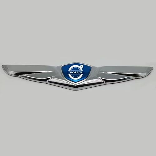 MINGFU Auto Emblem Aufkleber für Volvo C40 Recharge Pure Electric 2022-2024, Buchstaben Wort Emblem-Aufkleber Auto Sticker Logo Abzeichen Dekoration Aufkleber Zubehör von MINGFU