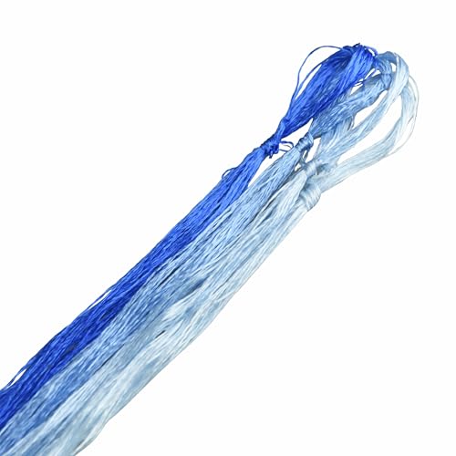 MINGGUXIUYI 4 Farben Reine Maulbeerseide à 22 m, edles Seidengarn für feine Handarbeiten und Kunststickerei (22) von MINGGUXIUYI