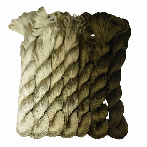 MINGGUXIUYI Handgefertigtes Stickgarn aus 100 % Naturseide, 57 Stück von MINGGUXIUYI