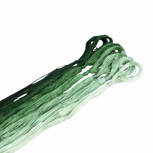 MINGGUXIUYI Maulbeerseide Stickgarn – Seidenfäden für Kreuzstich, chinesische Seide zum Weben, DIY-Schmuck & Handarbeitssets (10) von MINGGUXIUYI