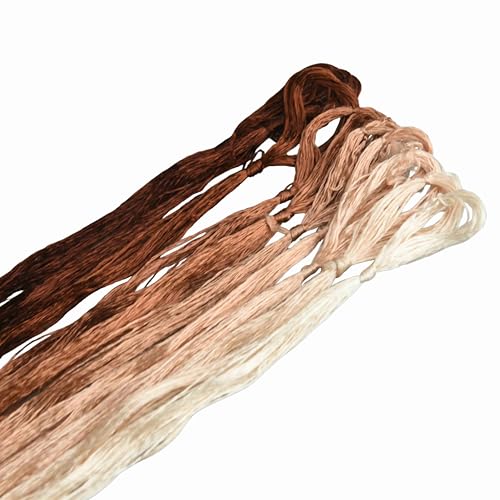 MINGGUXIUYI Maulbeerseide Stickgarn – Seidenfäden für Kreuzstich, chinesische Seide zum Weben, DIY-Schmuck & Handarbeitssets (111) von MINGGUXIUYI