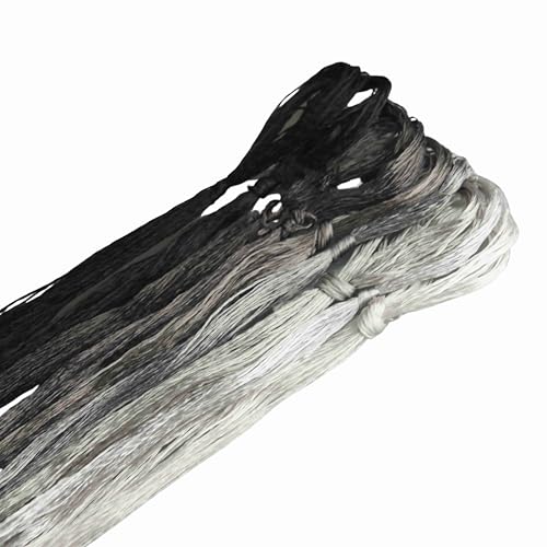 MINGGUXIUYI Maulbeerseide Stickgarn – Seidenfäden für Kreuzstich, chinesische Seide zum Weben, DIY-Schmuck & Handarbeitssets (113) von MINGGUXIUYI