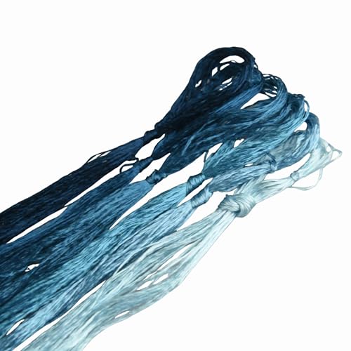 MINGGUXIUYI Maulbeerseide Stickgarn – Seidenfäden für Kreuzstich, chinesische Seide zum Weben, DIY-Schmuck & Handarbeitssets (118) von MINGGUXIUYI