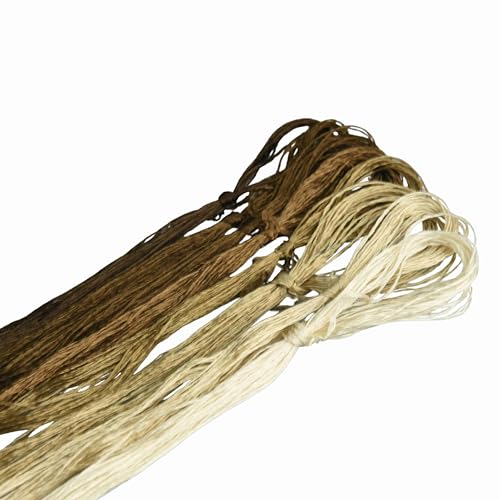 MINGGUXIUYI Maulbeerseide Stickgarn – Seidenfäden für Kreuzstich, chinesische Seide zum Weben, DIY-Schmuck & Handarbeitssets (12) von MINGGUXIUYI