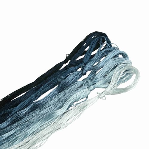 MINGGUXIUYI Maulbeerseide Stickgarn – Seidenfäden für Kreuzstich, chinesische Seide zum Weben, DIY-Schmuck & Handarbeitssets (13) von MINGGUXIUYI