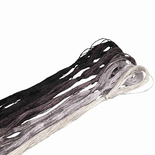MINGGUXIUYI Maulbeerseide Stickgarn – Seidenfäden für Kreuzstich, chinesische Seide zum Weben, DIY-Schmuck & Handarbeitssets (14) von MINGGUXIUYI