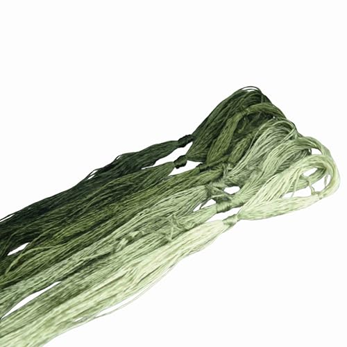 MINGGUXIUYI Maulbeerseide Stickgarn – Seidenfäden für Kreuzstich, chinesische Seide zum Weben, DIY-Schmuck & Handarbeitssets (15) von MINGGUXIUYI