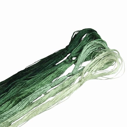 MINGGUXIUYI Maulbeerseide Stickgarn – Seidenfäden für Kreuzstich, chinesische Seide zum Weben, DIY-Schmuck & Handarbeitssets (19) von MINGGUXIUYI