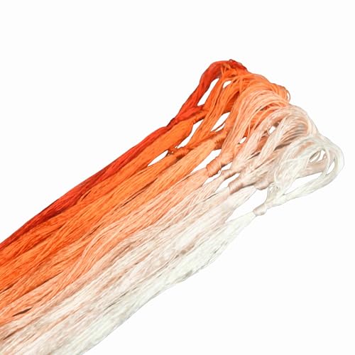 MINGGUXIUYI Maulbeerseide Stickgarn – Seidenfäden für Kreuzstich, chinesische Seide zum Weben, DIY-Schmuck & Handarbeitssets (26) von MINGGUXIUYI