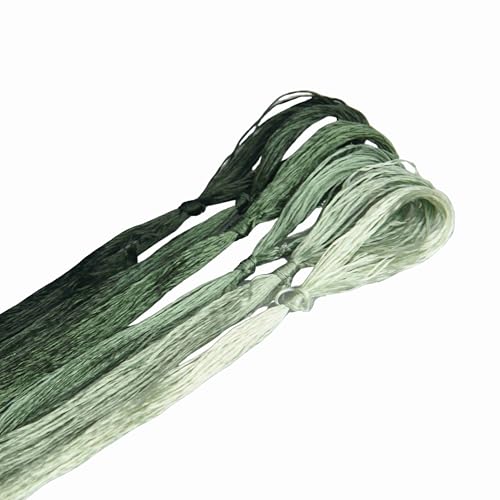 MINGGUXIUYI Maulbeerseide Stickgarn – Seidenfäden für Kreuzstich, chinesische Seide zum Weben, DIY-Schmuck & Handarbeitssets (40) von MINGGUXIUYI