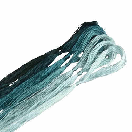 MINGGUXIUYI Maulbeerseide Stickgarn – Seidenfäden für Kreuzstich, chinesische Seide zum Weben, DIY-Schmuck & Handarbeitssets (49) von MINGGUXIUYI