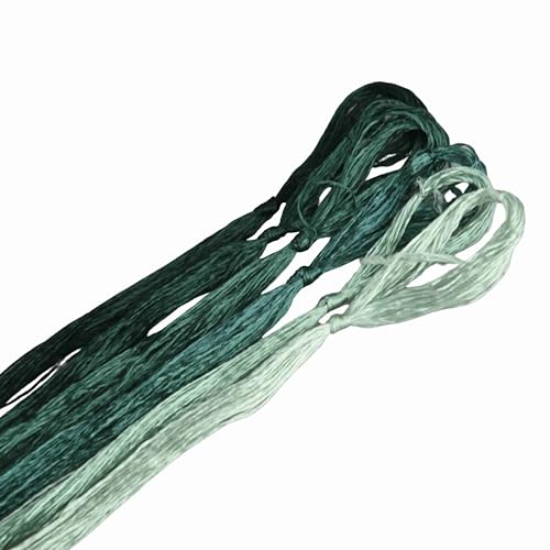 MINGGUXIUYI Maulbeerseide Stickgarn – Seidenfäden für Kreuzstich, chinesische Seide zum Weben, DIY-Schmuck & Handarbeitssets (52) von MINGGUXIUYI