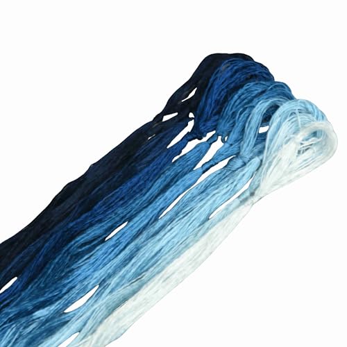 MINGGUXIUYI Maulbeerseide Stickgarn – Seidenfäden für Kreuzstich, chinesische Seide zum Weben, DIY-Schmuck & Handarbeitssets (56) von MINGGUXIUYI