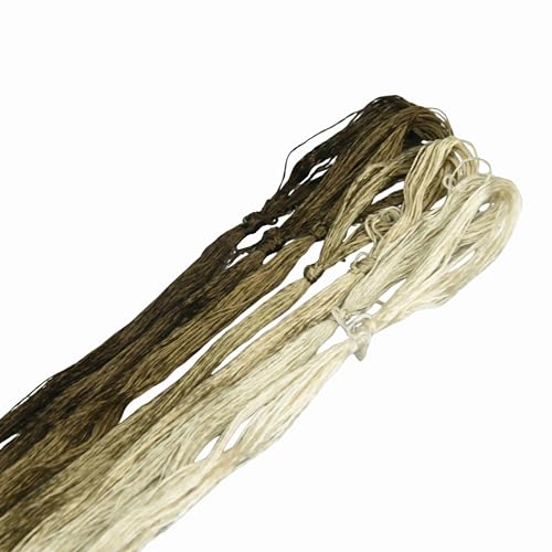 MINGGUXIUYI Maulbeerseide Stickgarn – Seidenfäden für Kreuzstich, chinesische Seide zum Weben, DIY-Schmuck & Handarbeitssets (57) von MINGGUXIUYI
