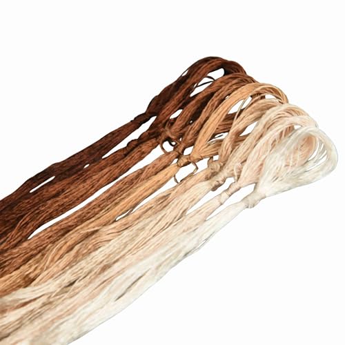 MINGGUXIUYI Maulbeerseide Stickgarn – Seidenfäden für Kreuzstich, chinesische Seide zum Weben, DIY-Schmuck & Handarbeitssets (60) von MINGGUXIUYI