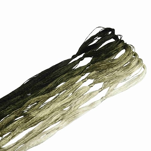 MINGGUXIUYI Maulbeerseide Stickgarn – Seidenfäden für Kreuzstich, chinesische Seide zum Weben, DIY-Schmuck & Handarbeitssets (61) von MINGGUXIUYI