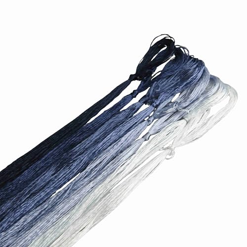 MINGGUXIUYI Maulbeerseide Stickgarn – Seidenfäden für Kreuzstich, chinesische Seide zum Weben, DIY-Schmuck & Handarbeitssets (69) von MINGGUXIUYI