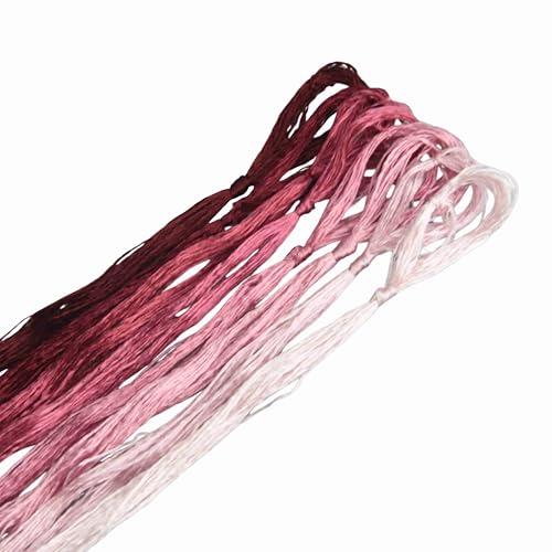 MINGGUXIUYI Maulbeerseide Stickgarn – Seidenfäden für Kreuzstich, chinesische Seide zum Weben, DIY-Schmuck & Handarbeitssets (80) von MINGGUXIUYI