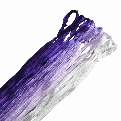 MINGGUXIUYI Maulbeerseide Stickgarn – Seidenfäden für Kreuzstich, chinesische Seide zum Weben, DIY-Schmuck & Handarbeitssets (83) von MINGGUXIUYI