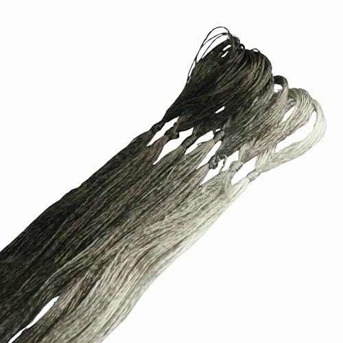 MINGGUXIUYI Maulbeerseide Stickgarn – Seidenfäden für Kreuzstich, chinesische Seide zum Weben, DIY-Schmuck & Handarbeitssets (84) von MINGGUXIUYI