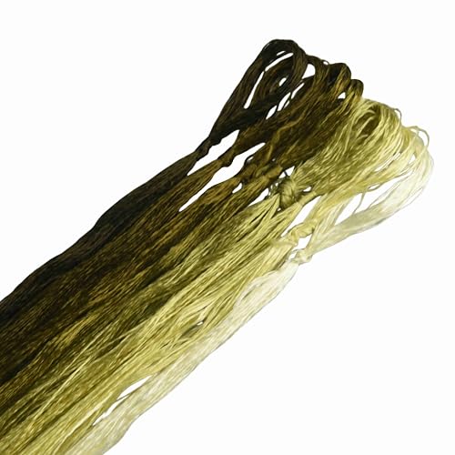 MINGGUXIUYI Maulbeerseide Stickgarn – Seidenfäden für Kreuzstich, chinesische Seide zum Weben, DIY-Schmuck & Handarbeitssets (85) von MINGGUXIUYI