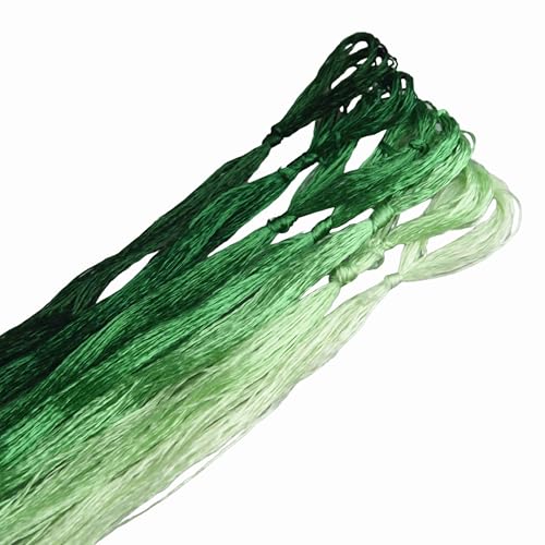 MINGGUXIUYI Maulbeerseide Stickgarn – Seidenfäden für Kreuzstich, chinesische Seide zum Weben, DIY-Schmuck & Handarbeitssets (91) von MINGGUXIUYI