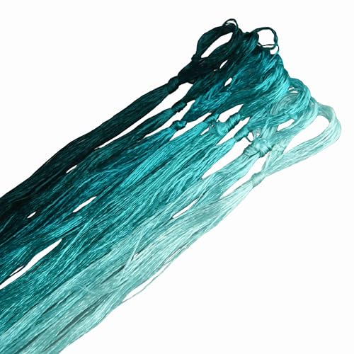 MINGGUXIUYI Maulbeerseide Stickgarn – Seidenfäden für Kreuzstich, chinesische Seide zum Weben, DIY-Schmuck & Handarbeitssets (94) von MINGGUXIUYI