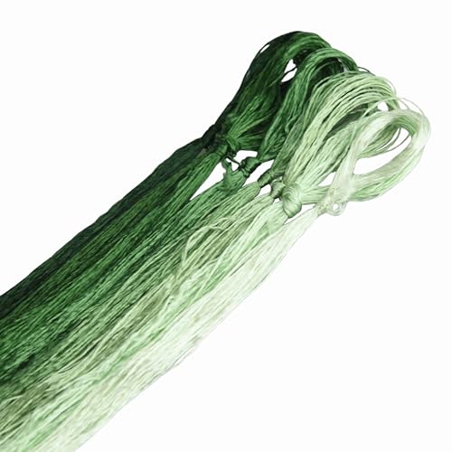MINGGUXIUYI Maulbeerseide Stickgarn – Seidenfäden für Kreuzstich, chinesische Seide zum Weben, DIY-Schmuck & Handarbeitssets (98) von MINGGUXIUYI