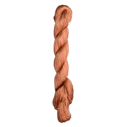 MINGGUXIUYI Natürliches Garn aus 100 % Maulbeerseide, handgefertigtes Stickgarn (100) (5, 440 m) von MINGGUXIUYI