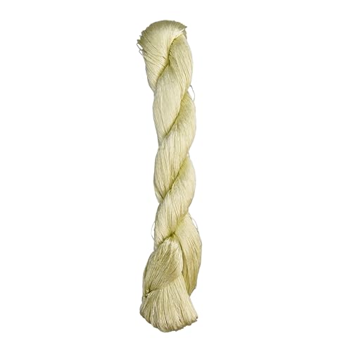 MINGGUXIUYI Natürliches Garn aus 100 % Maulbeerseide, handgefertigtes Stickgarn (108) (1, 440 m) von MINGGUXIUYI