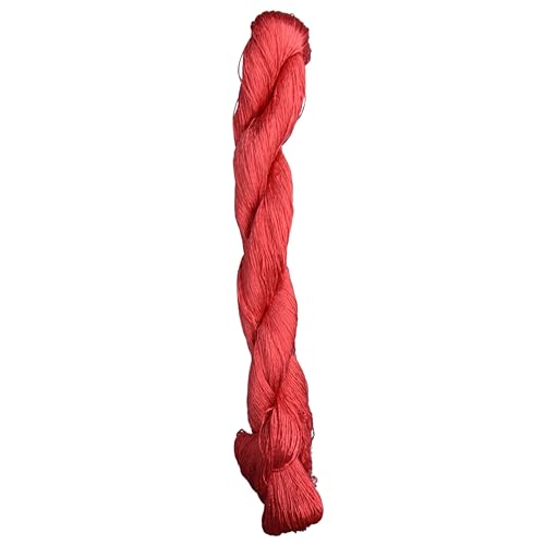 MINGGUXIUYI Natürliches Garn aus 100 % Maulbeerseide, handgefertigtes Stickgarn (114) (5, 440 m) von MINGGUXIUYI