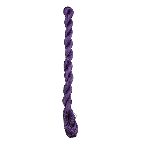 MINGGUXIUYI Natürliches Garn aus 100 % Maulbeerseide, handgefertigtes Stickgarn (115) (6, 110 m) von MINGGUXIUYI