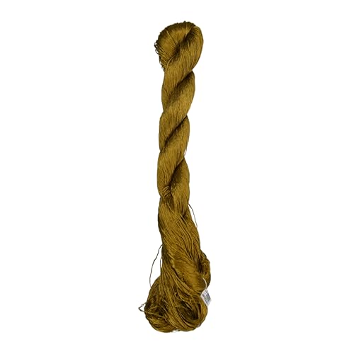 MINGGUXIUYI Natürliches Garn aus 100 % Maulbeerseide, handgefertigtes Stickgarn (21) (5, 440 m) von MINGGUXIUYI