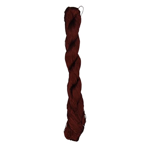 MINGGUXIUYI Natürliches Garn aus 100 % Maulbeerseide, handgefertigtes Stickgarn (30) (12, 440 m) von MINGGUXIUYI