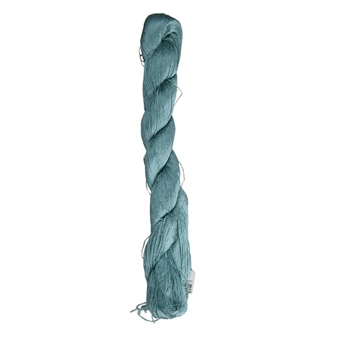 MINGGUXIUYI Natürliches Garn aus 100 % Maulbeerseide, handgefertigtes Stickgarn (50) (3, 440 m) von MINGGUXIUYI