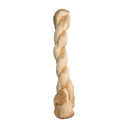 MINGGUXIUYI Natürliches Garn aus 100 % Maulbeerseide, handgefertigtes Stickgarn (58) (3, 440 m) von MINGGUXIUYI