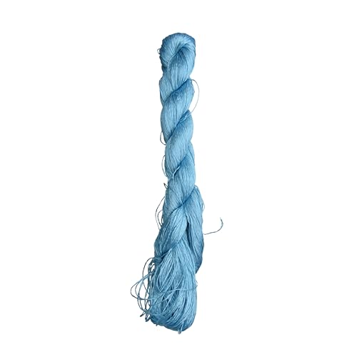 MINGGUXIUYI Natürliches Garn aus 100 % Maulbeerseide, handgefertigtes Stickgarn (64) (4, 440 m) von MINGGUXIUYI