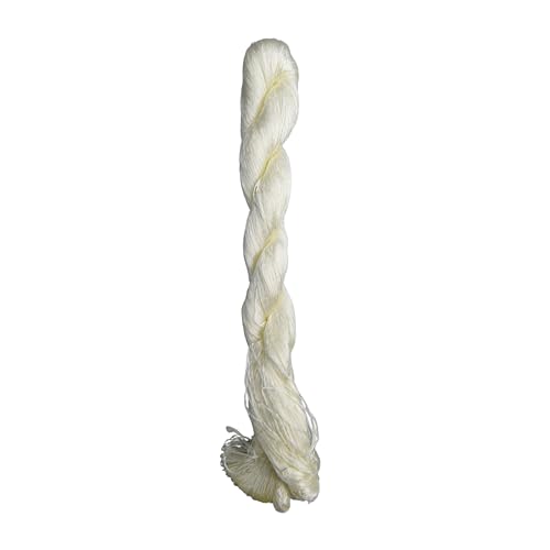 MINGGUXIUYI Natürliches Garn aus 100 % Maulbeerseide, handgefertigtes Stickgarn (75) (1, 440 m) von MINGGUXIUYI
