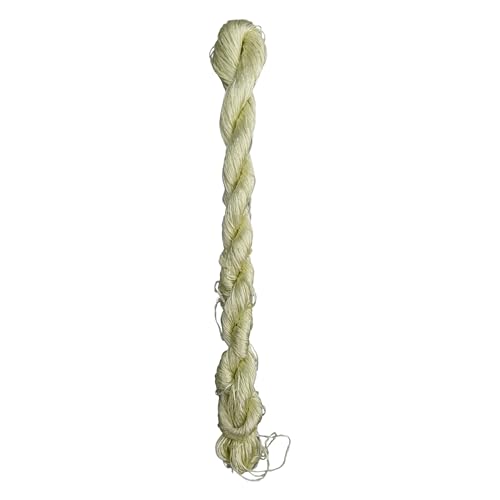 MINGGUXIUYI Natürliches Garn aus 100 % Maulbeerseide, handgefertigtes Stickgarn (77) (1, 110 Meter) von MINGGUXIUYI