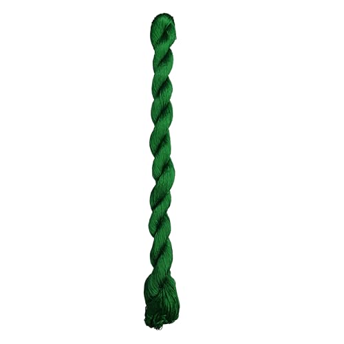 MINGGUXIUYI Natürliches Garn aus 100 % Maulbeerseide, handgefertigtes Stickgarn (90) (6, 110 m) von MINGGUXIUYI