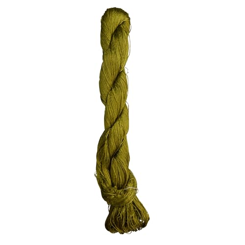 MINGGUXIUYI Natürliches Garn aus 100 % Maulbeerseide, handgefertigtes Stickgarn (99) (8, 440 m) von MINGGUXIUYI