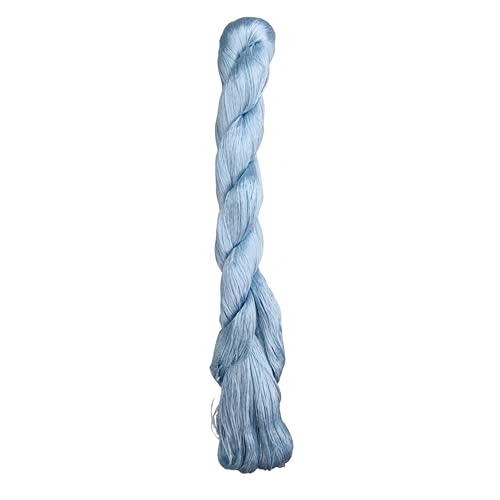MINGGUXIUYI Natürliches Garn aus 100 % Maulbeerseide, handgefertigtes Stickgarn aus Seide (118) (1, 440 m) von MINGGUXIUYI