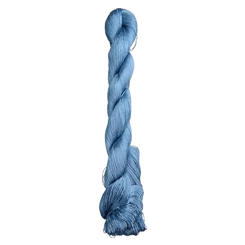 MINGGUXIUYI Natürliches Garn aus 100 % Maulbeerseide, handgefertigtes Stickgarn aus Seide (118) (2, 440 m) von MINGGUXIUYI