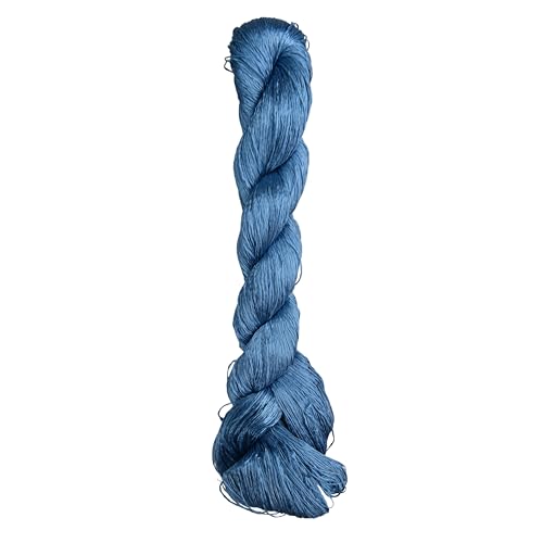 MINGGUXIUYI Natürliches Garn aus 100 % Maulbeerseide, handgefertigtes Stickgarn aus Seide (118) (3, 440 m) von MINGGUXIUYI