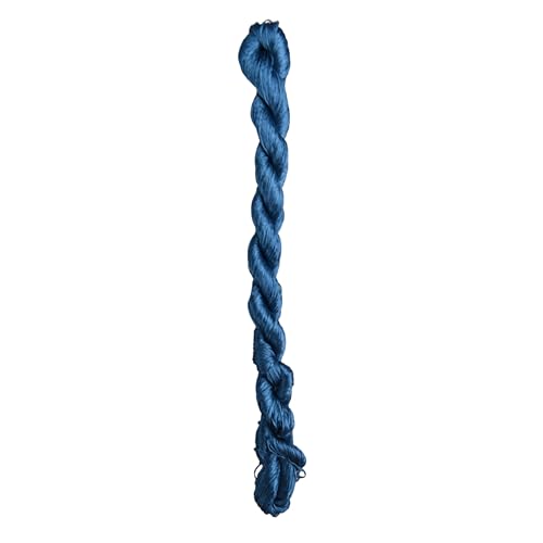 MINGGUXIUYI Natürliches Garn aus 100 % Maulbeerseide, handgefertigtes Stickgarn aus Seide (118) (4, 110 m) von MINGGUXIUYI