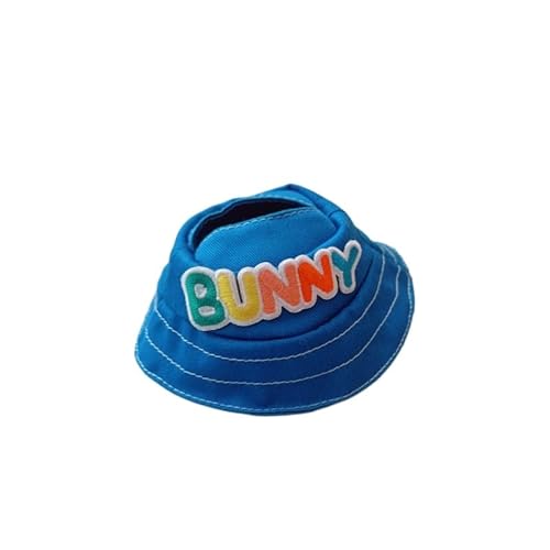 Labubu-Puppen-Kleidungs-Set für 17 cm große Labubu-Zubehör, Anzug für keine Puppe, nur Kleidung (1 bunter offener Hut) von MINGSOLDIER