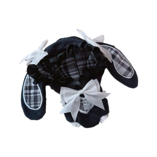 Labubu Puppenkleidungs-Set für 17 cm große Labubu-Zubehör, Anzug ohne Puppe, nur Kleidung (1 weißer Hasen-Jumpsuit) von MINGSOLDIER
