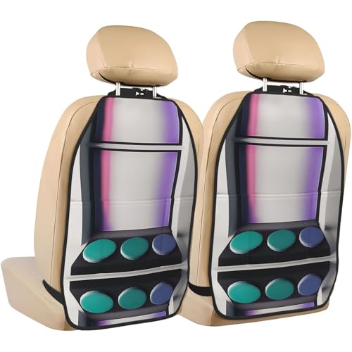 MINGzi Rücksitzbezug für Kinder mit dim Farbpalette, 2 Stück, Rücksitzschutz, Autoschoner, Fahrzeuge zum Schutz vor Schmutz, Schlamm und Kratzern MINGzi Rücksitzbezug für Kinder mit dim Farbpalette, 2 Stück, Rücksitzschutz, Autoschoner, Fahrzeuge zum Schutz vor Schmutz, Schlamm und Kratzern von MINGzi